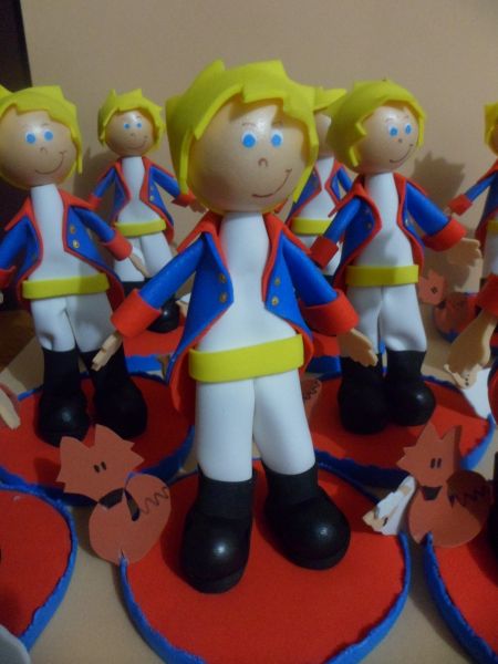 Pequeno Príncipe (topo de bolo) eva 3d